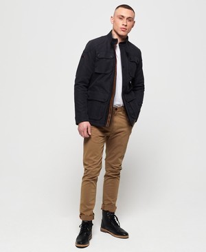 Superdry International Lite Slim Chinos Férfi Nadrág Khaki | UFXPA0835